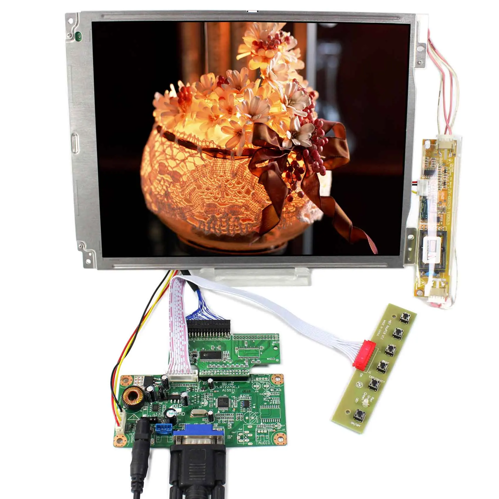 

RT2270 LQ104S1DG21 10.4icnh 800x600 LCD Screen VGA LCD Controller Board