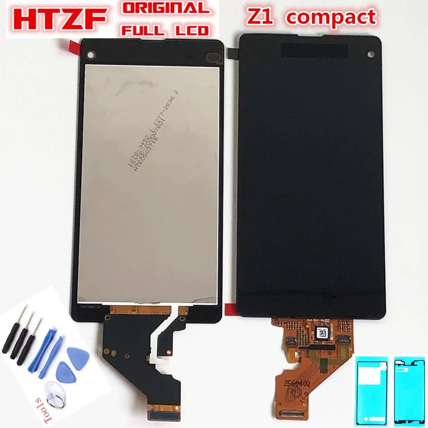 Оригинальный экран 4 3 дюйма для Sony Xperia Z1 Compact D5503 сенсорный дигитайзер ЖК в сборе