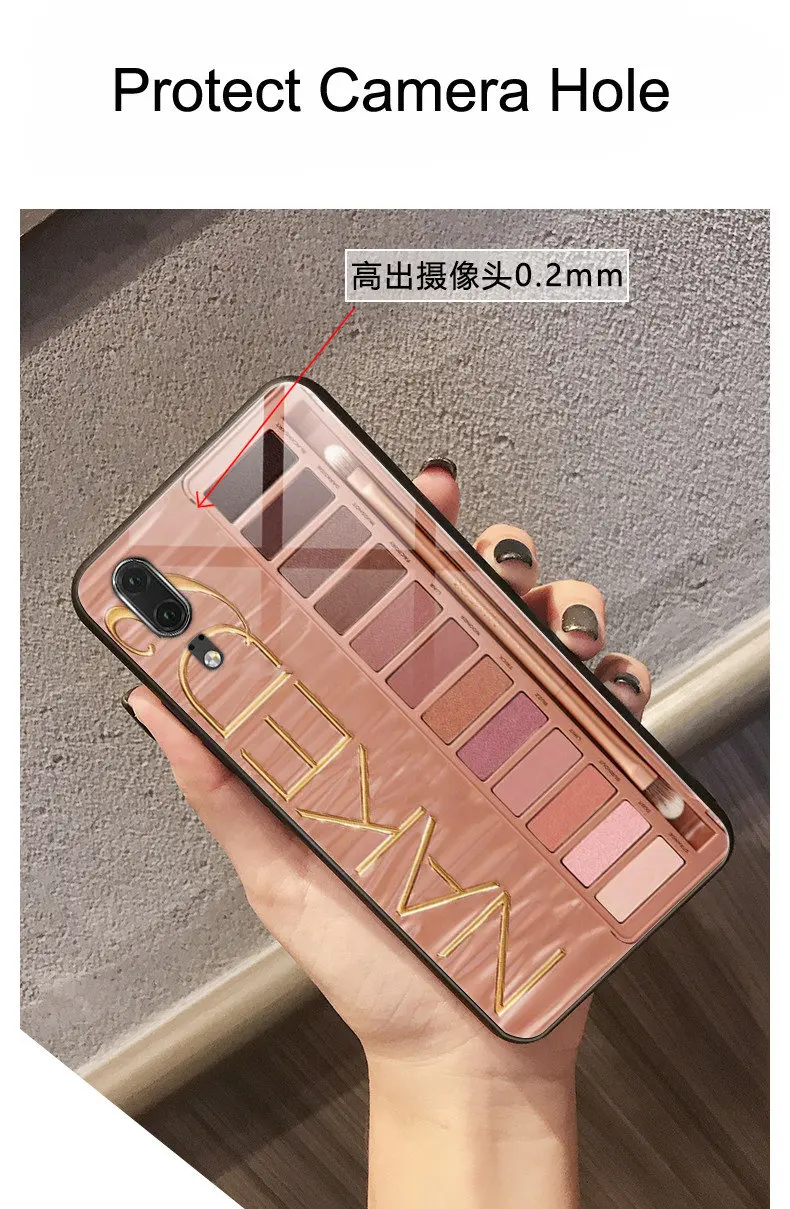 Чехол из закаленного стекла для Huawei Nova 2S 2i 2 Plus 3 3i 4 4E мягкий чехол ТПУ P20 P30 Lite Pro