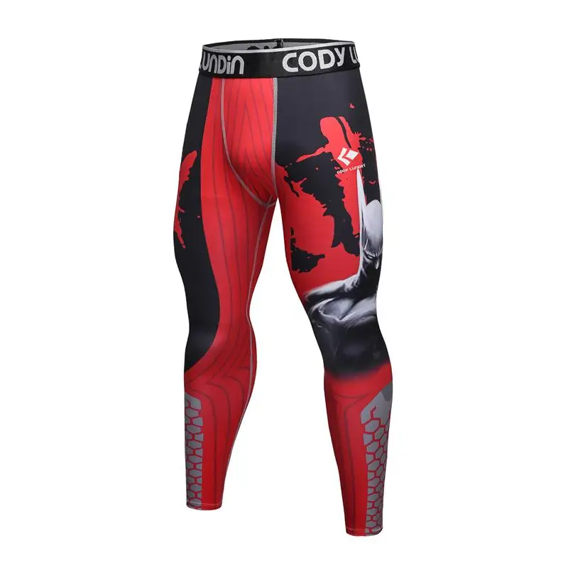 

codylundin Mens Workout Fitness Compression Leggings Pants Bottom MMA Crossfit Weight Lifting Bodybuilding Skin Tights Trousers