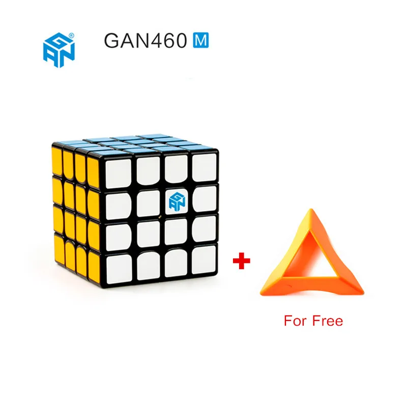 Ган 460 м Магнитная Профессиональный Кубик Рубика 4x4 Magic Cube 4x4x4 Скорость кубики