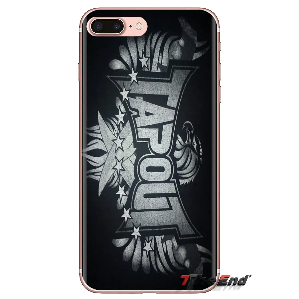 TPU Transparent Shell Cover For Huawei Mate Honor 4C 5C 5X 6X 7 7A 7C 8 9 10 8C 8X 20 Lite Pro Tapout Flames ufc mma Logo Badass |