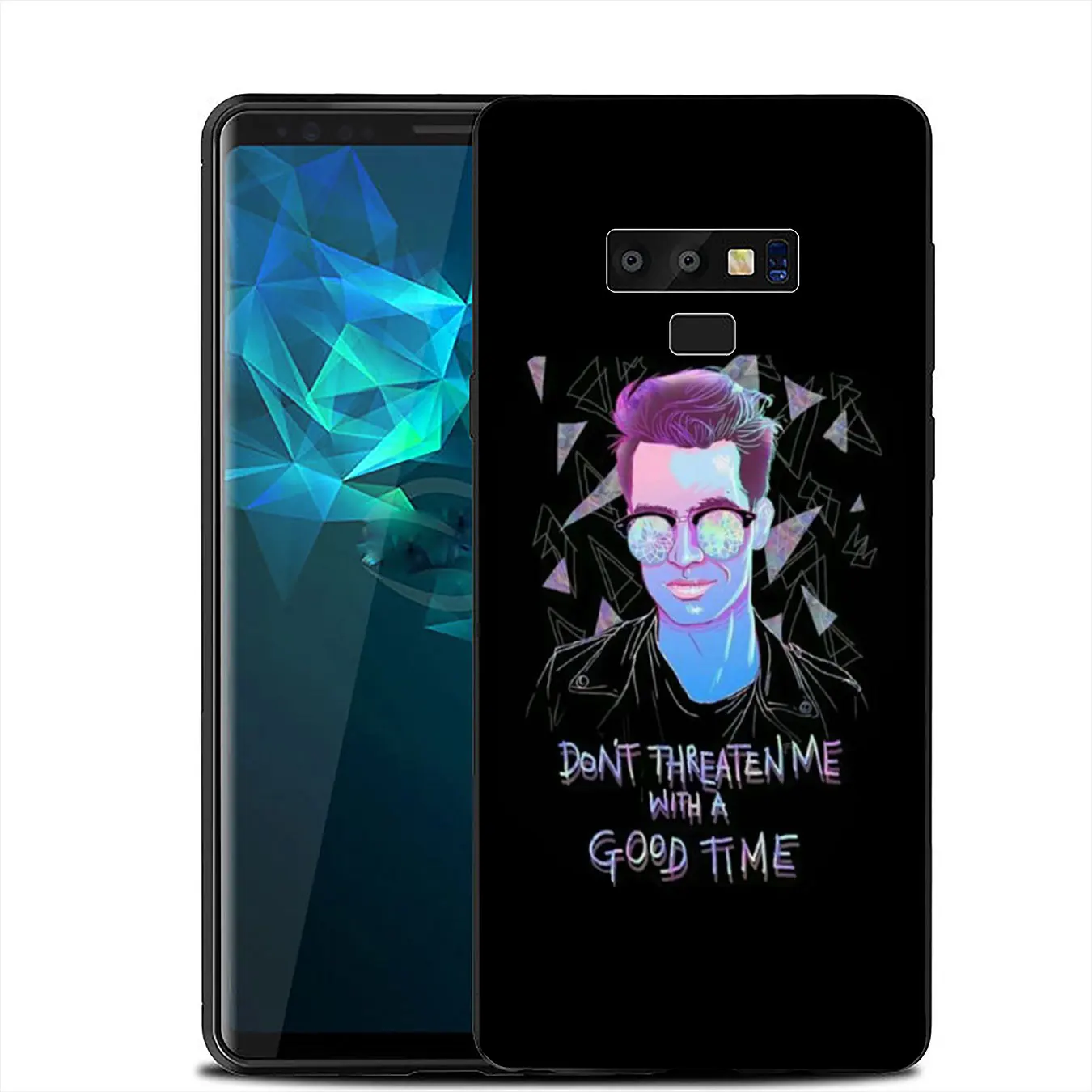 IYICAO Panic! Мягкий силиконовый чехол для Samsung Galaxy A6 A9 A8 A7 2018 A3 A5 2016 2017 Note 9 8 10 Plus Lite |