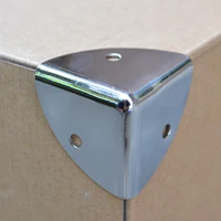 sound air box corner bracket bag part furniture cabinet wooden tool aluminum cosmetic instrument case toolbox hardware 7401 37b