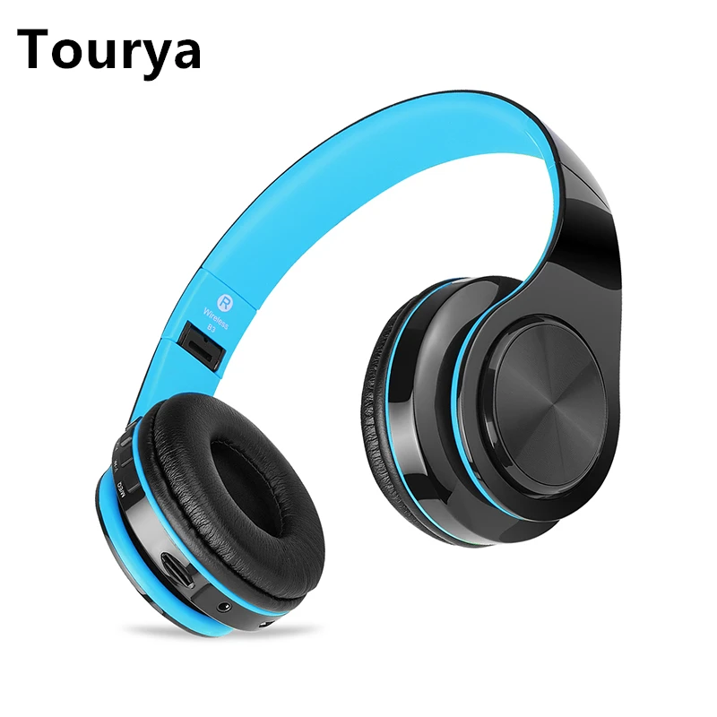Bluetooth наушники Tourya B3 Беспроводная стереогарнитура с микрофоном поддержка TF карты