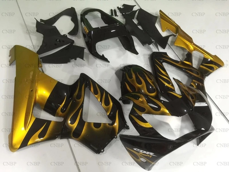 CBR 929RR 2000 - 2001 Пластиковые обтекатели CBR900 929 00 01 кузов CBR929RR Черная желтая рамка