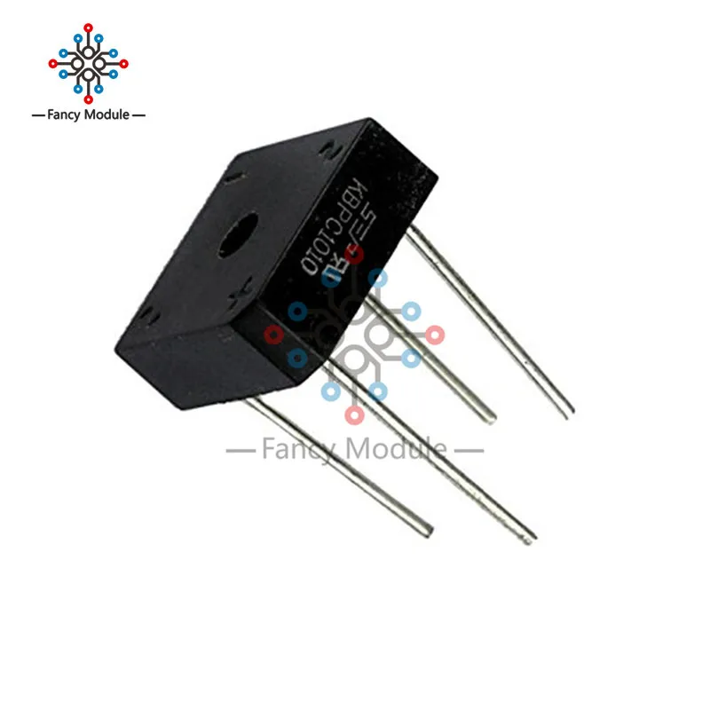 5 шт. мостовой выпрямитель KBPC1010 KBPC 1010 10А 1000 в Новинка|rectifier|rectifier bridge |