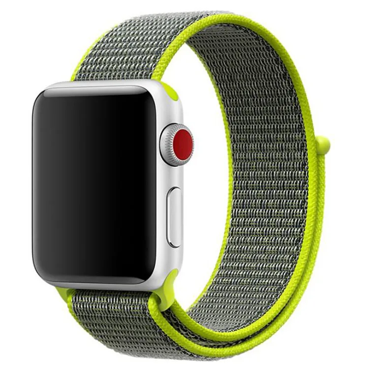20 штук спортивные тканая нейлоновая петля ремешок для apple watch, ремешок 38/40/42/44 мм наручные голубым опалом геометрической формы ремень нейлоновый ремешок для iwatch, версия 1, 2/3/4