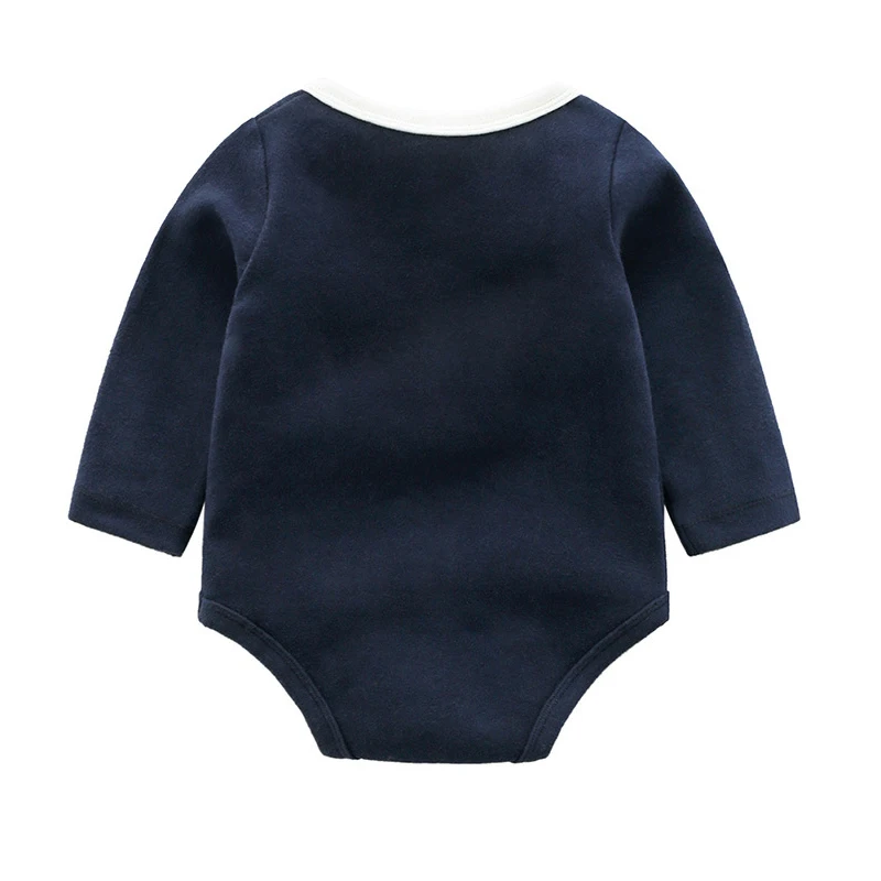 Bebe/Костюм Джентльмена для мальчиков+ корона, весенний Детский костюм с длинными рукавами и бантом, Детские боди, одежда для маленьких девочек, костюмчик для младенца