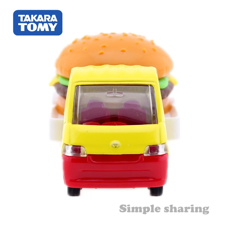 Takara Tomy Tomica No.54 Toyota TOWN ACE гамбургер модель автомобиля 1:64 Миниатюрный литой грузовик