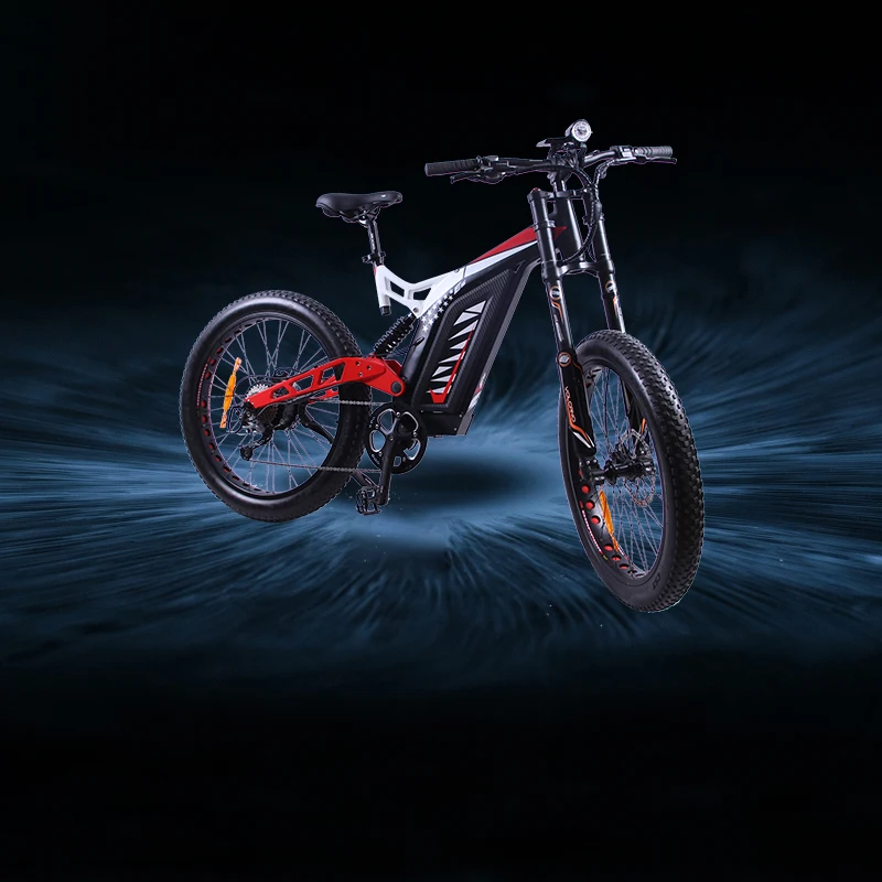 EZBIKE 26 электрическая Снежная шина для горного велосипеда подходят зимние шины мощный высокий 7 скоростной двигатель бездорожья литиевая батарея пляжный Электрический велосипед