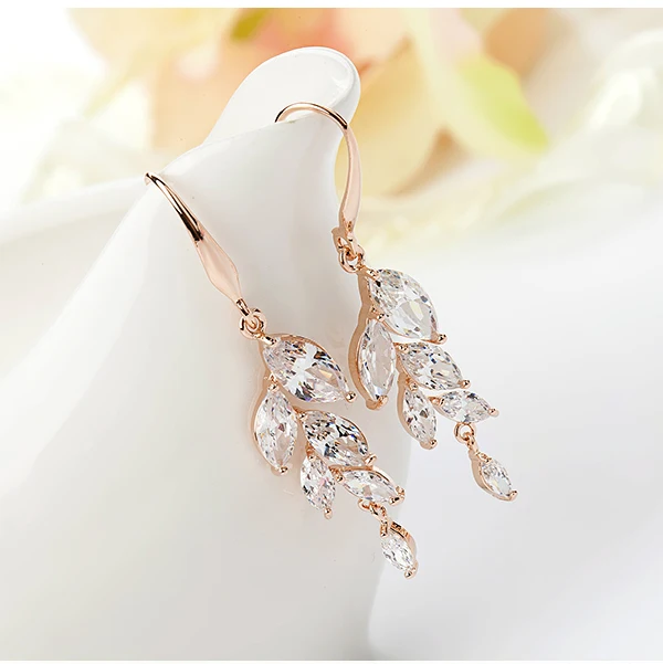 2019 New Gold Crystal Earrings Ear Cuffs For Women Pendientes mujer moda Boucles D'oreilles Oorbellen brinco Jewelry | Украшения и