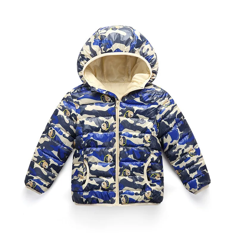 Детский пуховик с капюшоном на Возраст 3 10 лет|Пальто и парки| |