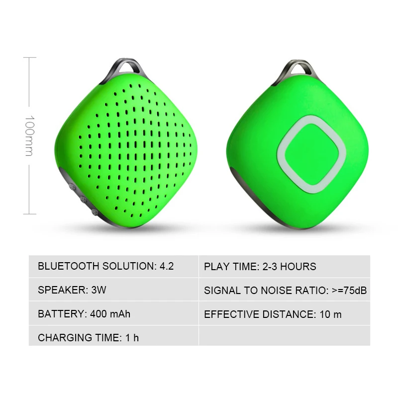 museeq W-025CC Mini Bluetooth Speaker Outdoor Portable Wireless Multifunction Small Audio Voice Broadcast Handsfree Call | Электроника