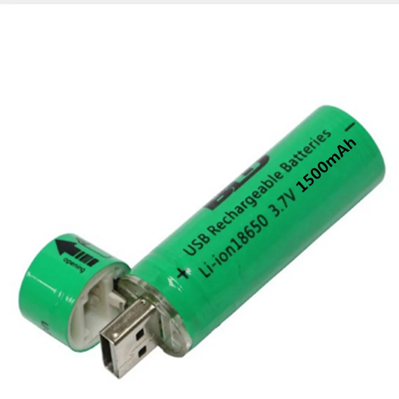 2 шт. USB зарядное устройство высокой мощности 18650 фонарик батарея батареи мини