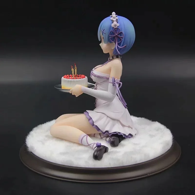 Фигурка Re:Life in a Different World from Zero Birthday 13cm - Версия торта Рэм. Игрушка Рэм T30.