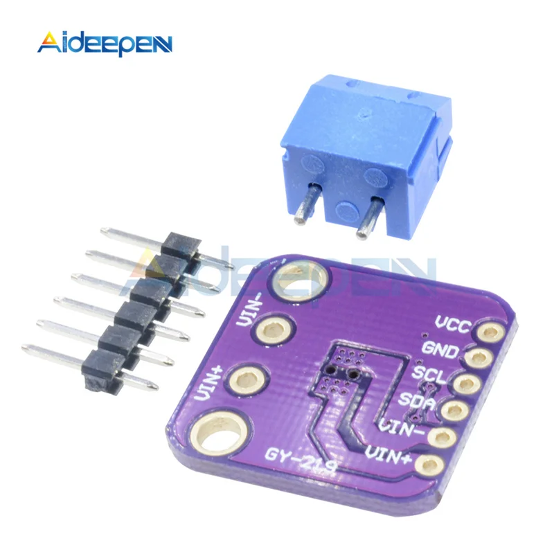 INA219 INA219B GY 219 GY219 I2C IIC интерфейс высокочастотный Датчик постоянного тока плата