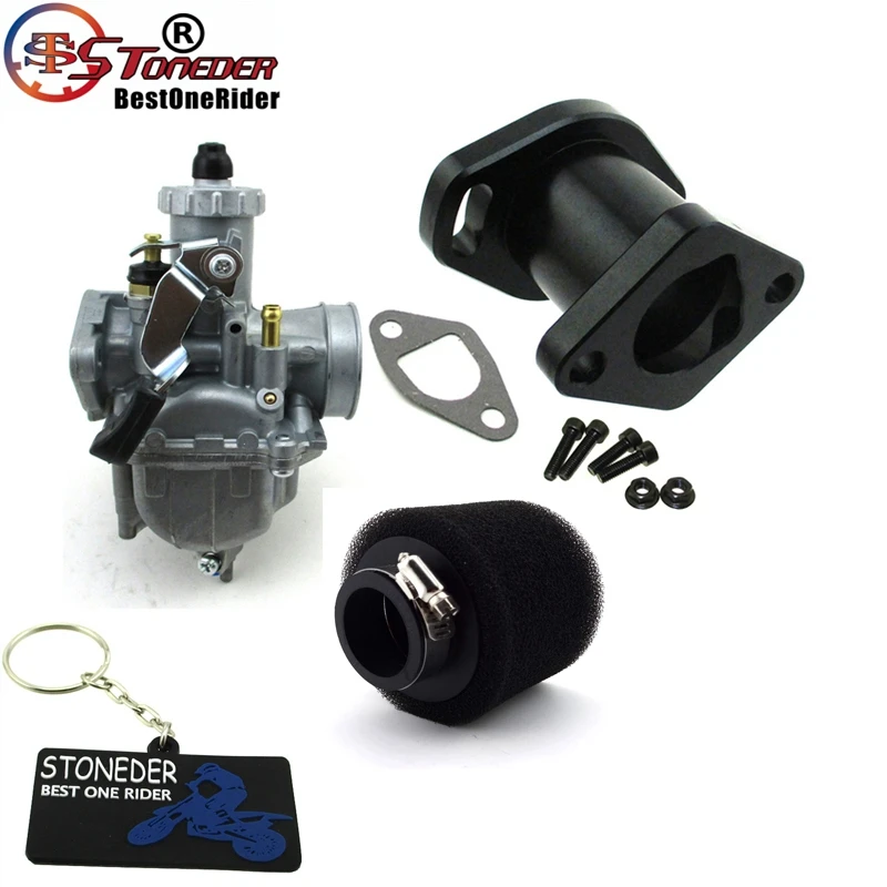 STONEDER Racing подлинный Mikuni VM22 3847 Mainfold воздушный фильтр M6 винтовые болты для Predator 212cc