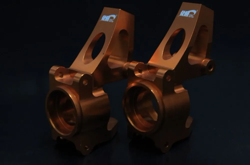 

baja Alloy front hub carrier (orange color)