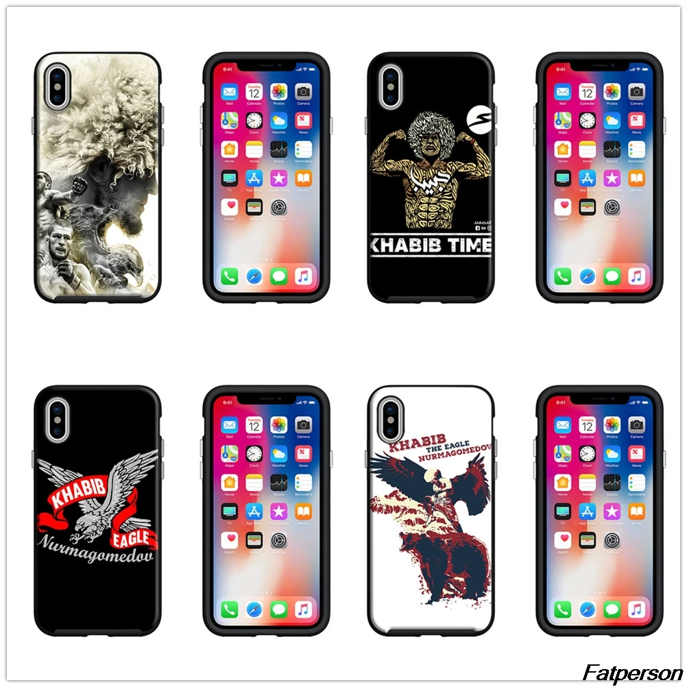 Khabib Nurmagomedov eagle Для Samsung s9 s8 plus черный мягкий силиконовый чехол для iPhone X Xs Max Xr 5 6 6s 7 8