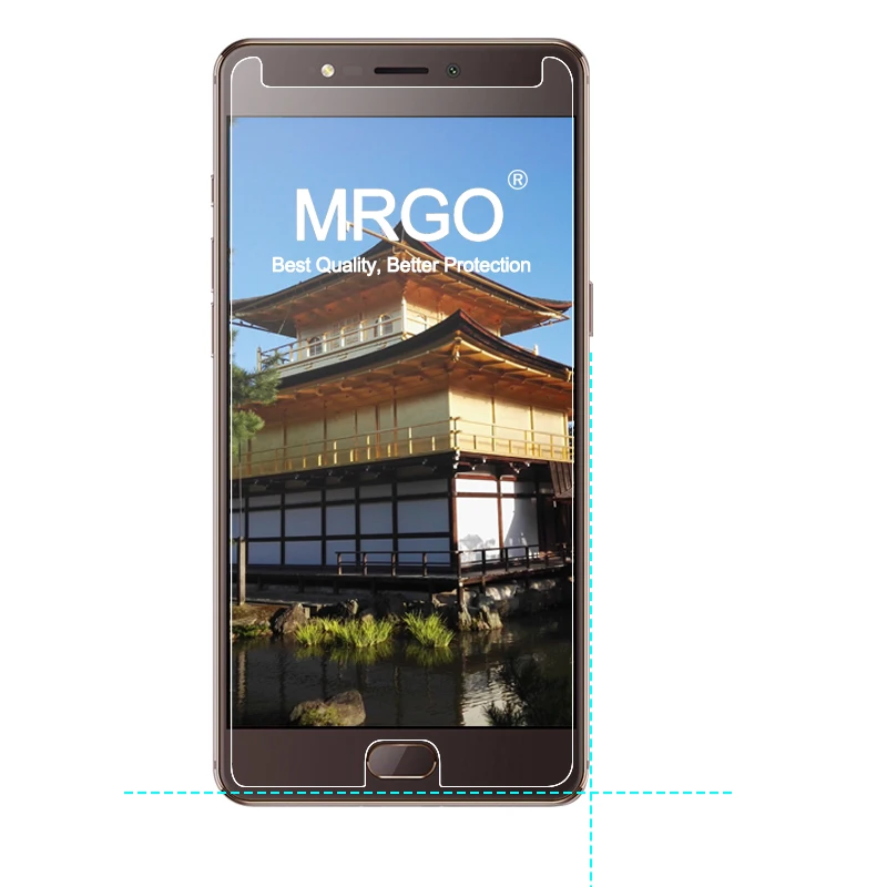 2.5D 9 H закаленное Стекло для Elephone P8 Экран протектор Телефон Защитная Плёнки