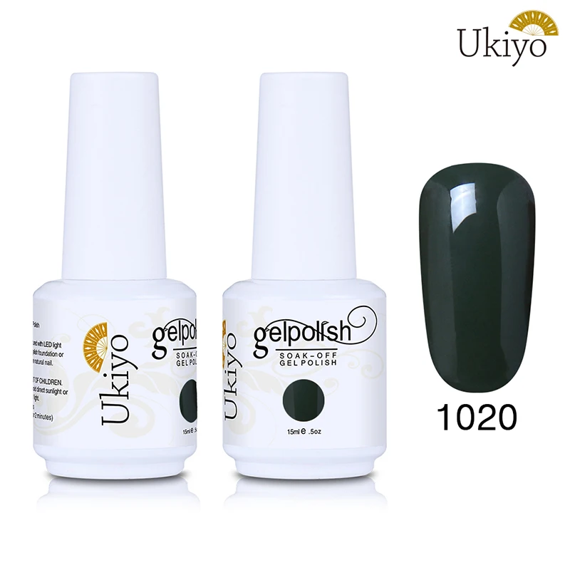 Ukiyo 15 мл Лак для ногтей 170 великолепный цвет Гель-лак для ногтей Vernis полуперманентное верхнее покрытие Базовое покрытие гель-лаки для ногтей Гель-лак