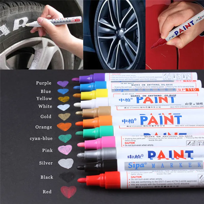 

Vehicle Professional Magic Car Scratch Repair Paint Tire Pen Mending Repairing Pen Auto Car Accessories Motorcycle Waxing Sponge