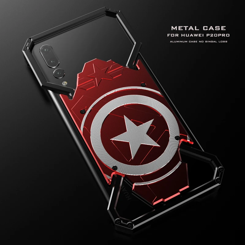 Металлический Чехол Super Hero для Huawei P30 Pro P20 Lite P10 P9 Plus Nova 5 5i 4 3 3i 3e 2 2S чехол с кольцом для телефона с изображением Человека-паука