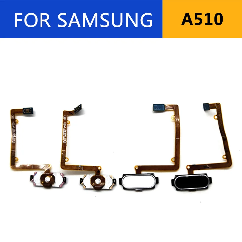 Гибкий кабель с датчиком отпечатка пальца для Samsung Galaxy A5 2016 A510 A510F|Шлейфы