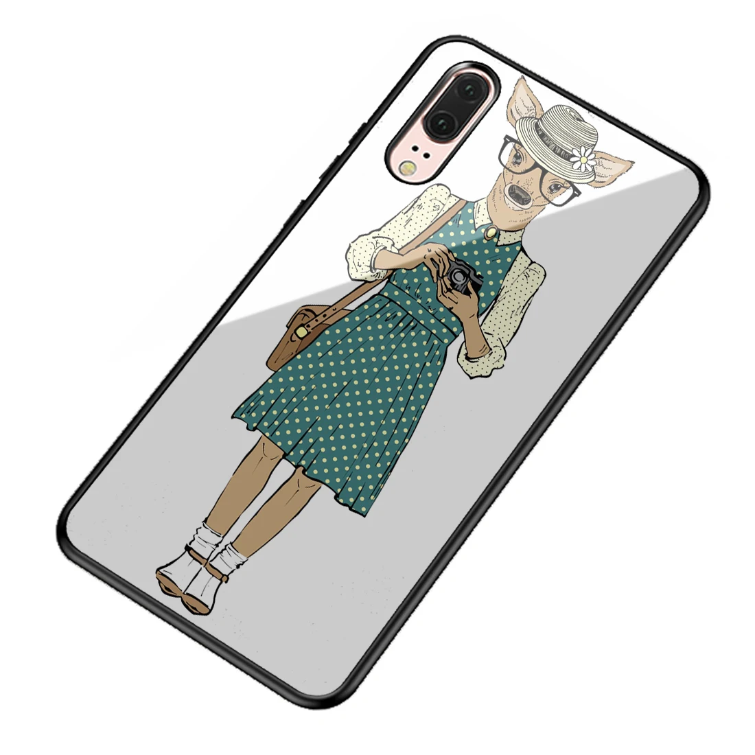 Чехол для huawei P20/P20 Плюс/P20 Lite закаленное Стекло силиконовый чехол мягкий край