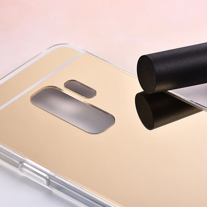 Для Samsung Galaxy A6 2018 Чехол Plus чехол Модный зеркальный Силиконовый ТПУ задняя крышка