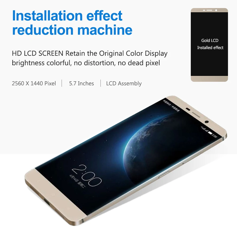 6 33 &quotдля LeEco Letv Le Max X900 ЖК-дисплей кодирующий преобразователь сенсорного экрана в
