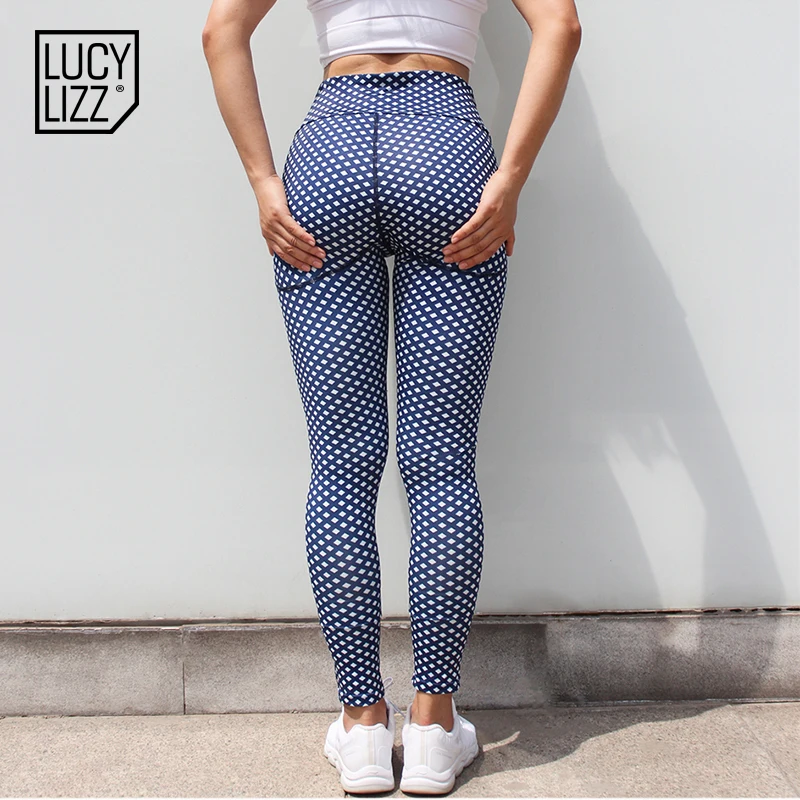 Lucylizz, сексуальные штаны для йоги, пуш-ап, для фитнеса, женские спортивные Леггинсы, спортивная одежда для спортзала, для бега, трико, брюки, тренировочная одежда