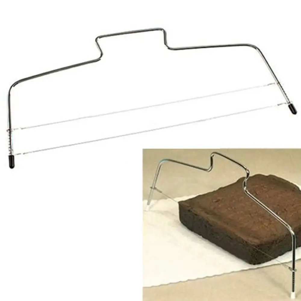 Регулируемая ручка для хлеба из стальной проволоки торт ломтерезка