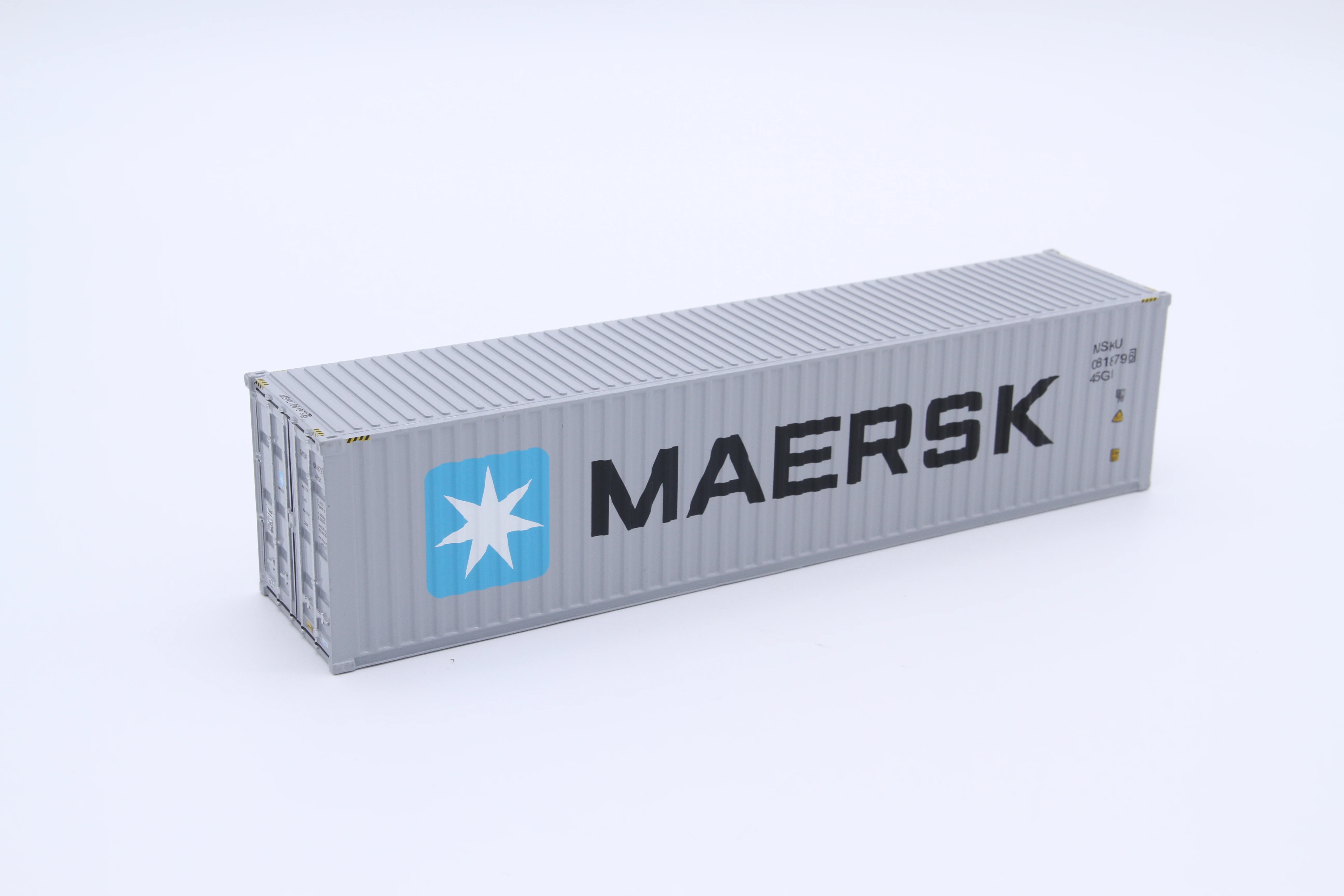 Коллекционная литая Игрушечная модель подарок 1:50 весы MAERSK 40-футового грузовой контейнер модель для делового подарка, Дисплей украшения