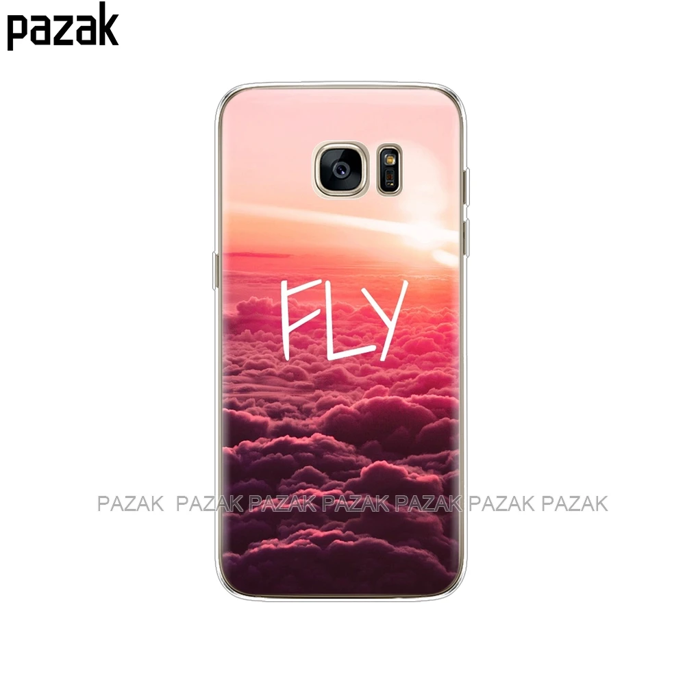 34494 Силиконовый чехол для телефона samsung Galaxy S7/S7 edge чехол для samsung S7 edge G930F G930FD G930W8 fation чехол для телефона s - Цвет: 34494
