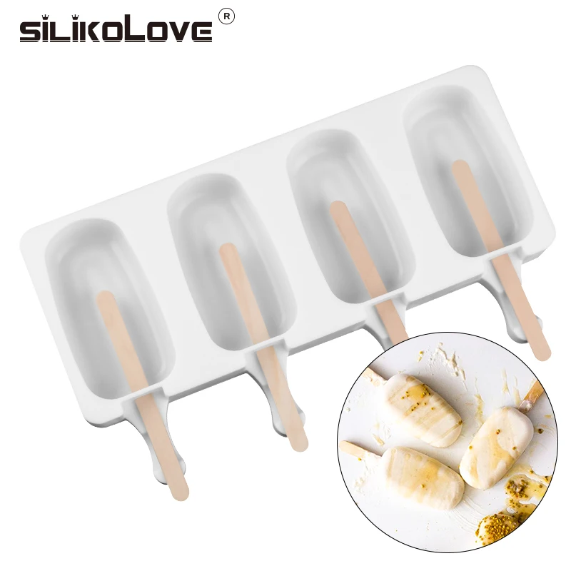 Silicolove силиконовые формы для крема льда леденец Морозильник Мороженое бар с