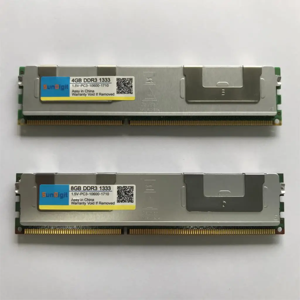 Для серверной памяти R-DIMM оперативная память s DDR3 4 ГБ 8 ГБ DDR3 1333 МГц PC3-10600R 2Rx4 ECC REG RDIMM ram DDR 3 1333 или X79 пожизненная Гарантия