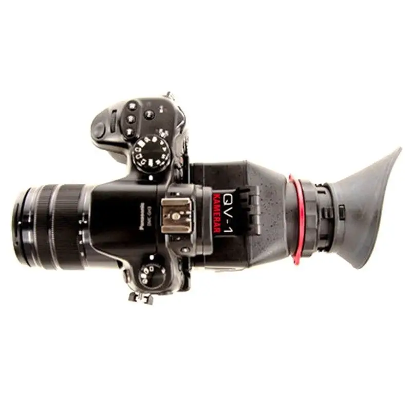 Kamerar qv-1m ЖК-дисплей видоискатель для Sony NEX Panasonic m43 беззеркальных Fit gh4 GH3 GH2 a7s A7R |