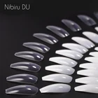 Накладные ногти для ног, Дисплей Советы акриловые балетки искусственный прозрачныйнатуральный Руководство Капсулы на каблуке-шпильке, полного покрытия, накладные ногтей