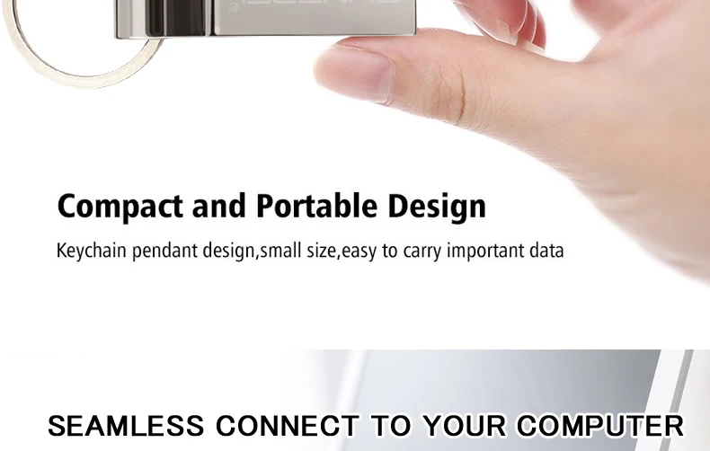 Флеш-накопитель Suntrsi USB3.0, 128 ГБ, 64 ГБ, 32 ГБ, 16 ГБ, реальная емкость, водонепроницаемая металлическая флешка, высокоскоростной флеш-накопитель с логотипом на заказ