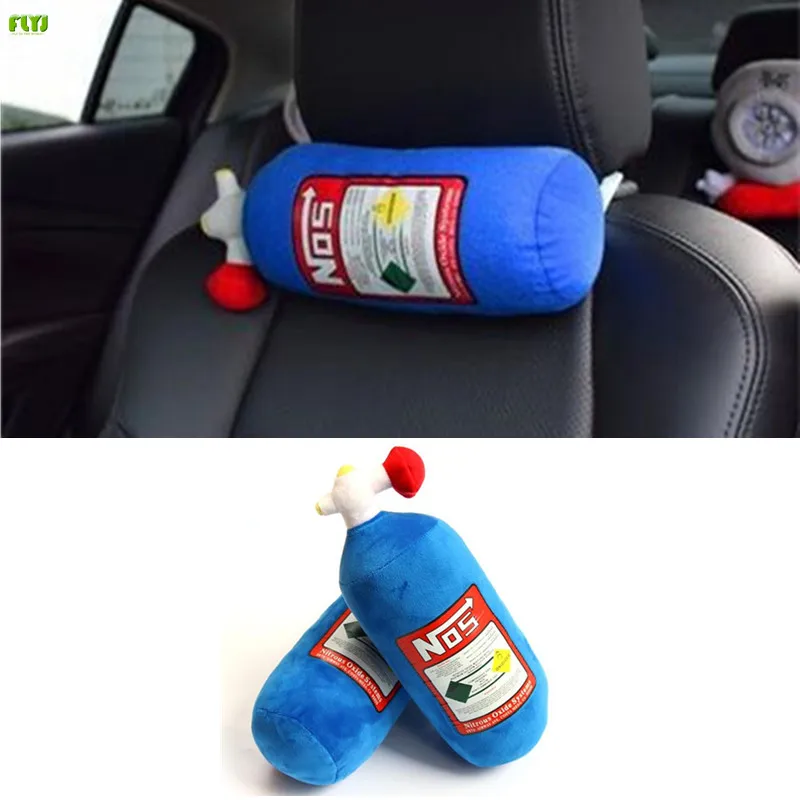 FLYJ NOS car seat headrest nos neck pillow cushion smart fortwo turbo leon reposacabezas | Автомобили и мотоциклы