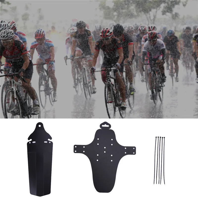 Ultra Lightweight Black Bicycle Mudguard High Quality Bike Perfect Front And Rear Set|front mudguard bike|front mudguardset bicycle |