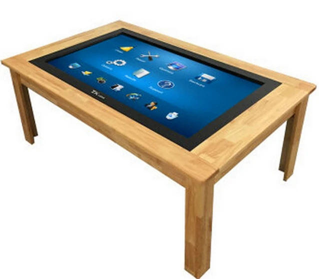 Умный 4K multitouch 32 точки интерактивный смарт стол все в одном ПК мультисенсорный