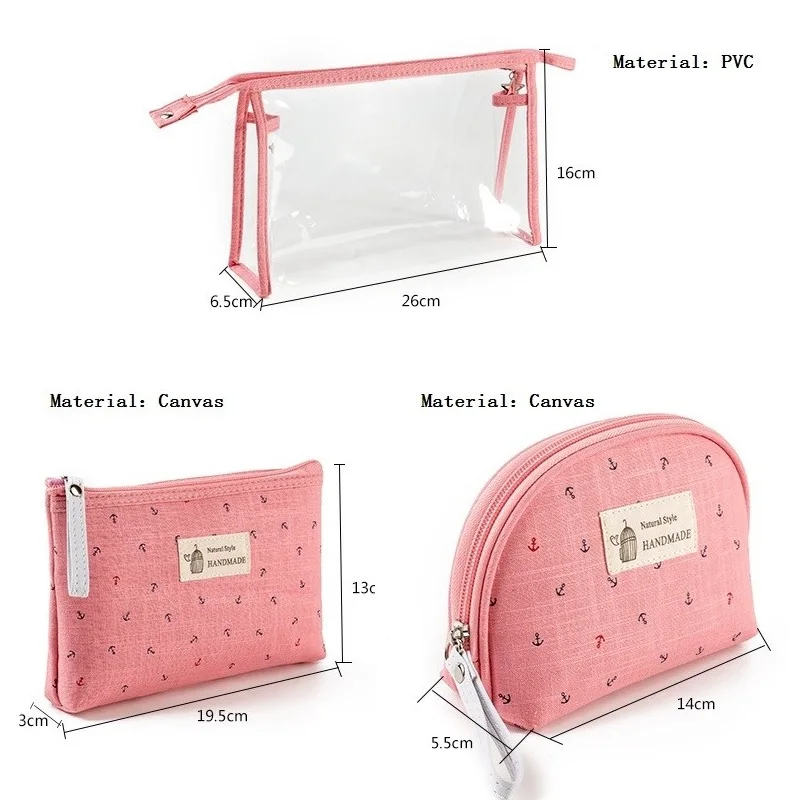 3 шт./компл. модные брендовые косметички водонепроницаемые несессер портативная