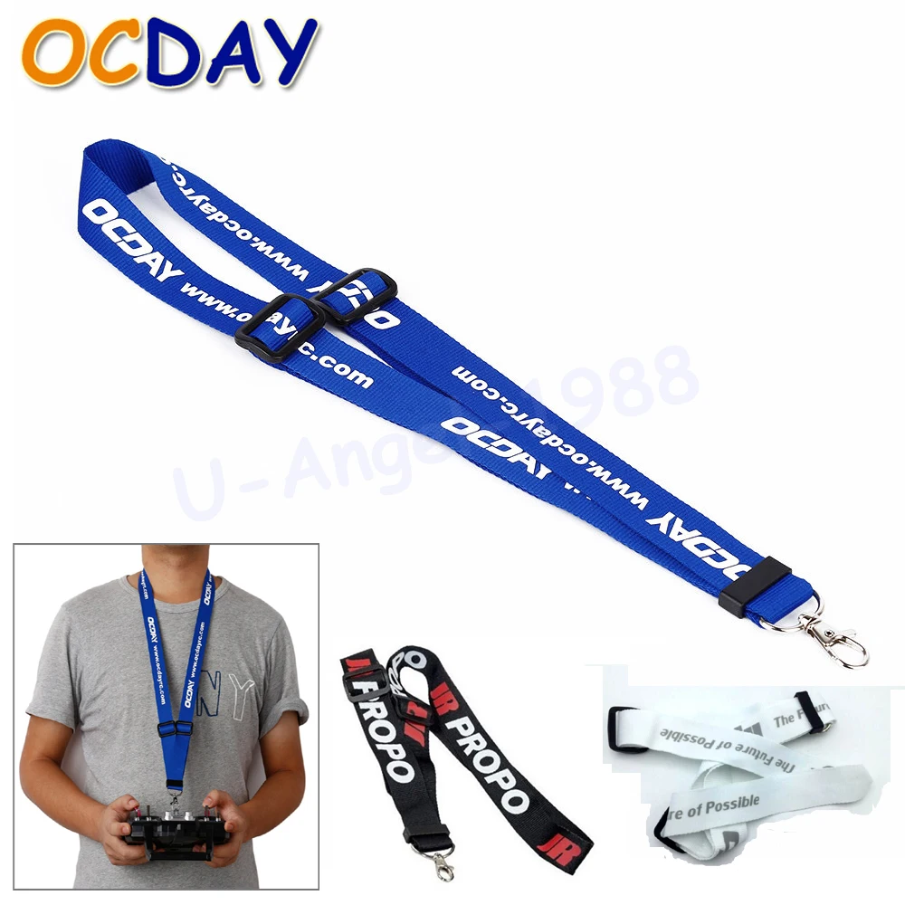 

Original authentic 10pcs/lot OCDAY Universal Neck Strap Belt Neckstrap for FS TH9X I6 Radiolink RC Transmitter With Logo