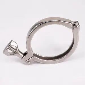 Зажим OD 304 из нержавеющей стали диаметром 91 мм, зажим 3 дюйма, санитарный фитинг для молочного пивоварения, три клевера для домашнего пивоварения