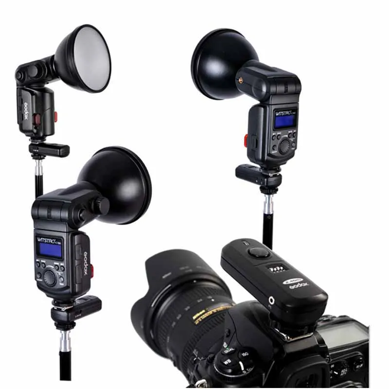 Godox FC 16 n 2 4 ghz canali Беспроводная дистанционная вспышка студия стробоскоп триггер