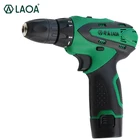 12 В двухскоростная литий-ионная батарея промышленного класса Водонепроницаемая электрическая дрель Заряженная электрическая дрель только 1 батарея