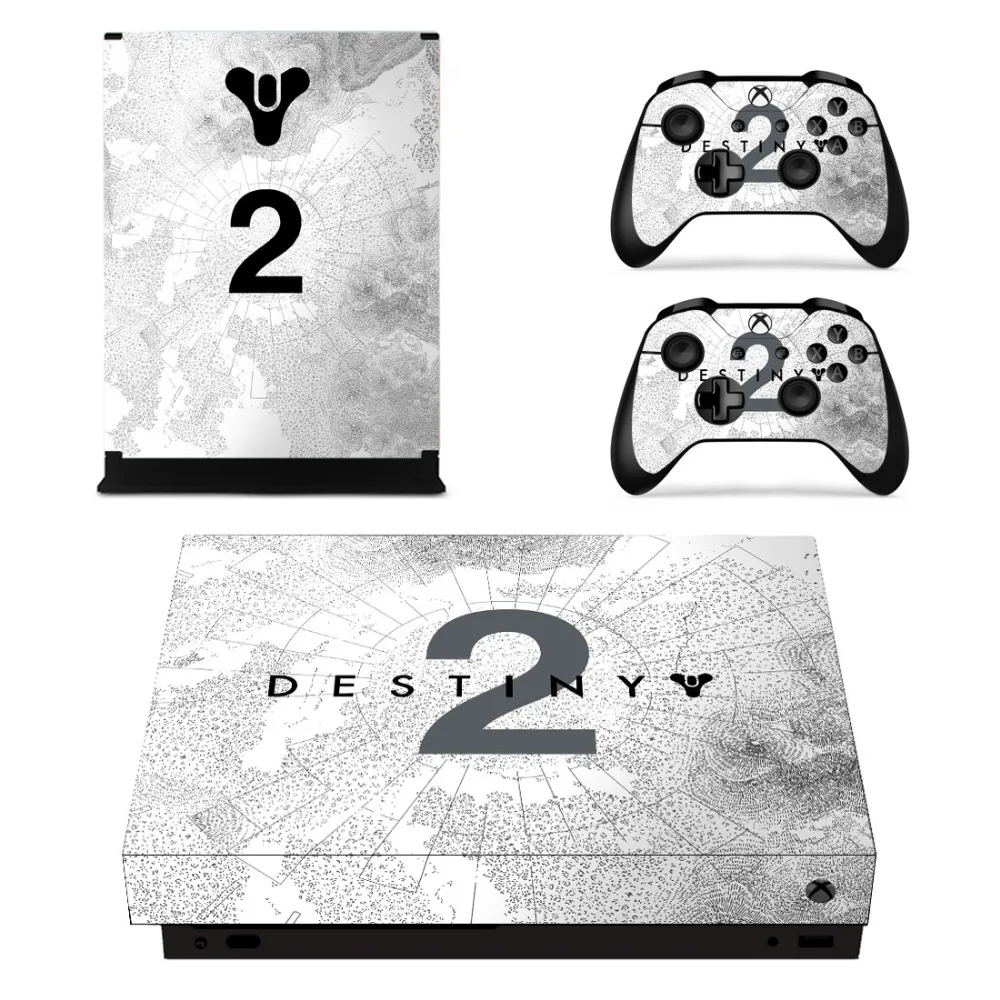 Festiny 2 Лицевая панель консоль и наклейка на контроллер для Xbox One X + кожу